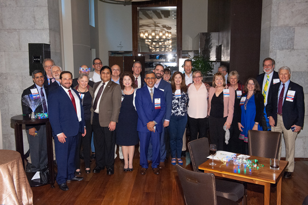 ACP Services PAC members join together for a reception at Leadership Day 2018 Photo by James Tkatch