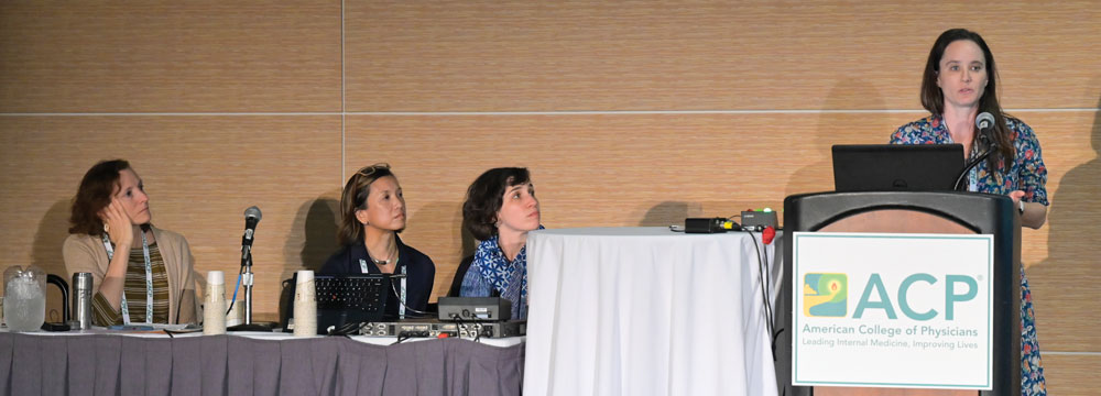 Mindy Sobota MD MS FACP Cynthia H Chuang MD MSc FACP Alexandra Bachorik MD EdM and Adelaide McClintock MD outline options after a positive pregnancy test Image by Kevin Berne